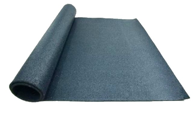 Черный резиновый мат 1200х1800 07-25 мм 